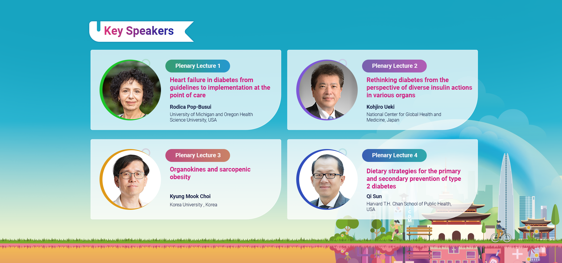 2024 international congress of diabetes and metabolism / 2024.10.19(thu) ~ 10.21(sat) / Gyeongju hwabaek international convention center (hico)